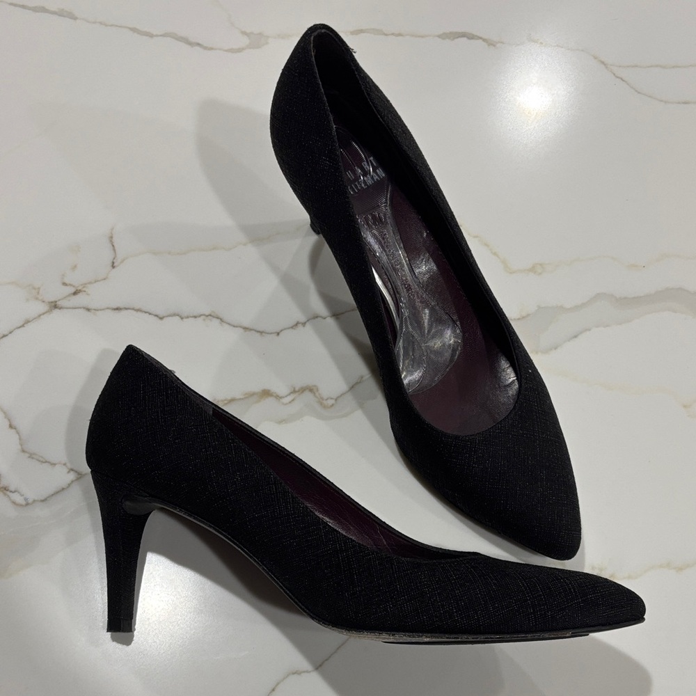 Stuart Weitzman Black Women's Heels